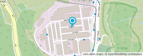 מפת הגעה אל מרכז המזגנים לרכב