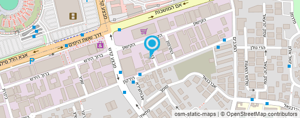 מפת הגעה אל נגרית אחים לוי