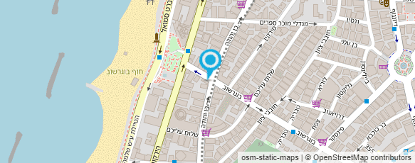 מפת הגעה אל בית תאילנדי תל אביב