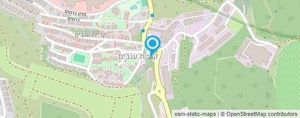 מפת הגעה אל קרית ענבים