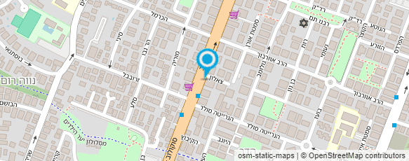 מפת הגעה אל ד"ר סופר אהוד