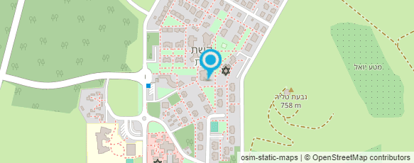 מפת הגעה אל נופש על רמה