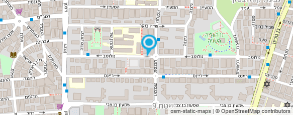 מפת הגעה אל נדיר אינג' מנחם