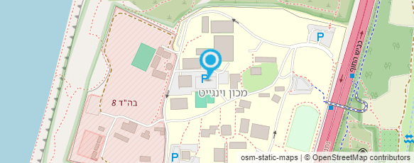 מפת הגעה אל היחידה לספורט הישגי