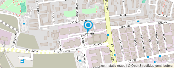 מפת הגעה אל טכנומרק מדפסות להפקת מדבקות