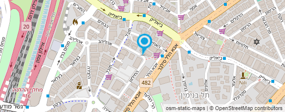 מפת הגעה אל עו"ד גרו ליאור