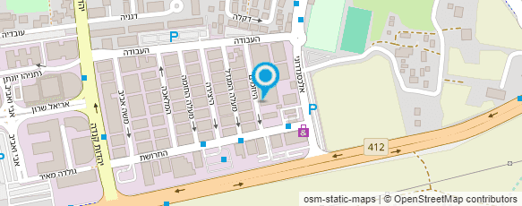 מפת הגעה אל עיצובים גרפיקה ותקשורת שיווקית בע"מ