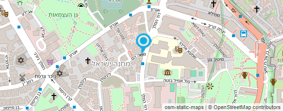 מפת הגעה אל "תרשיש" י.צדוק ובנו