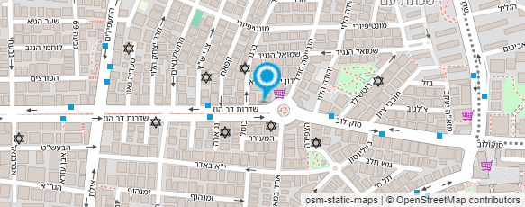 מפת הגעה אל מכון שמחה