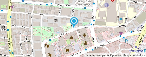 מפת הגעה אל עו"ד כהן אהרון