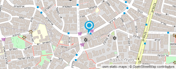 מפת הגעה אל בת חן  style fashion