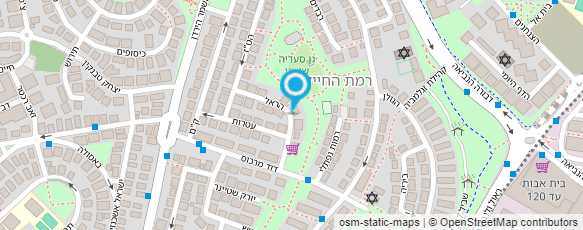 מפת הגעה אל רגב נאוה