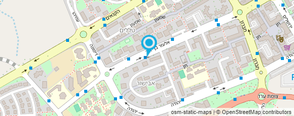 מפת הגעה אל צחור (וייצמן) שלמה