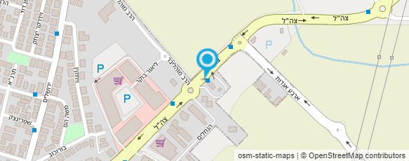 מפת הגעה אל "קליל" עסקי רכב חדרה