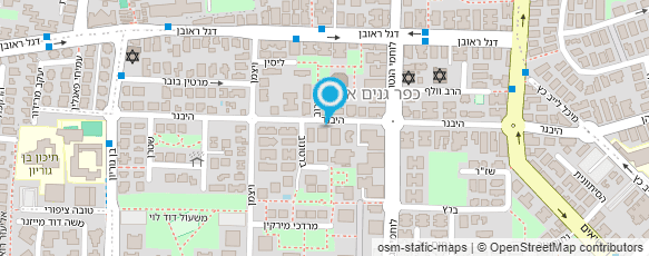 מפת הגעה אל אללוף שבי - מורה נהיגה