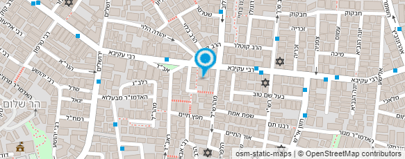 מפת הגעה אל ה. לנדאו ביטוחים