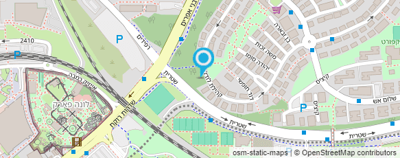 מפת הגעה אל הסעות עג'מי