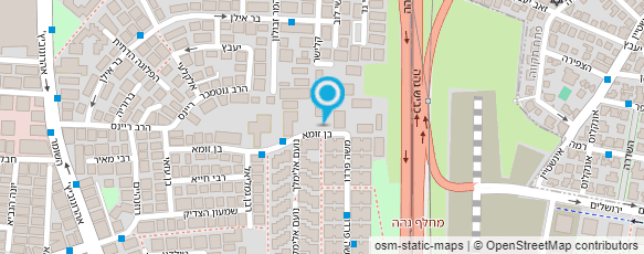 מפת הגעה אל ת"ת "איש מצליח" שע"י "כסא רחמים"