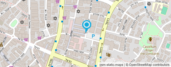 מפת הגעה אל שלום מנחם-(ראובן)