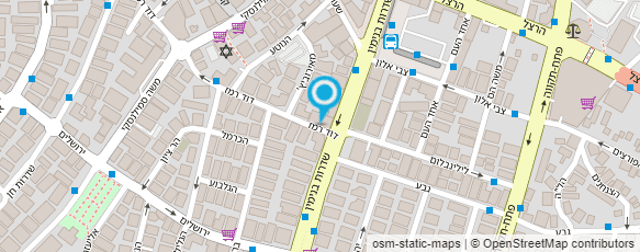 מפת הגעה אל סלון סימון