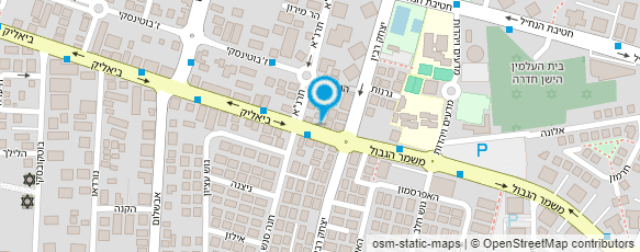 מפת הגעה אל פנחס מלכה