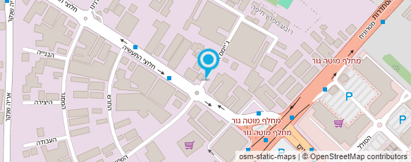 מפת הגעה אל רם אור קוגוט בע"מ