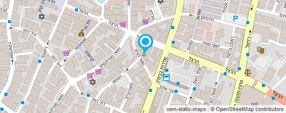 מפת הגעה אל פוליגרף השרון