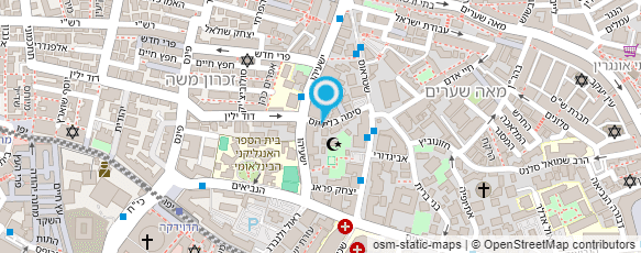 מפת הגעה אל בית יעקב