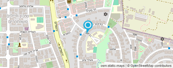 מפת הגעה אל מכולת אמציה