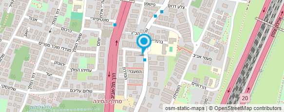 מפת הגעה אל מינימרקט שרלי