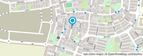 מפת הגעה אל אקוס הרצל