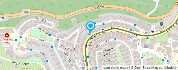 מפת הגעה אל מכון ברנקו וייס לטיפוח החשיבה