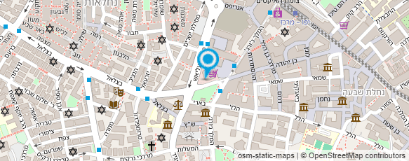 מפת הגעה אל ד"ר נודלמן לב