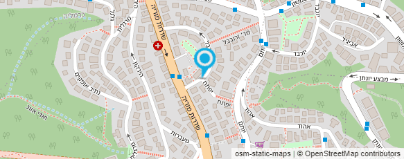 מפת הגעה אל ד"ר צפי זוהר פסיכותרפיה באמנות