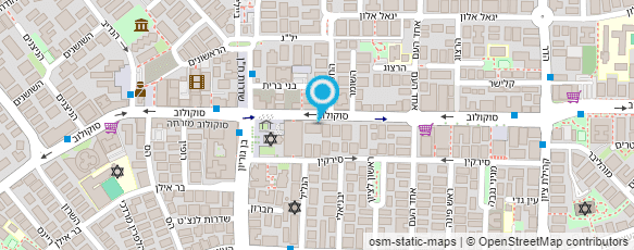 מפת הגעה אל שפוטהיים ישעיהו