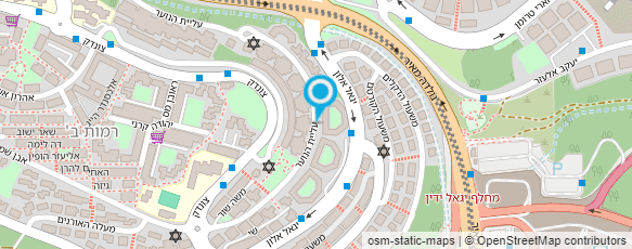 מפת הגעה אל שלומית קוסמטיקאית אחות מוסמכת