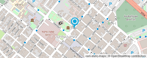 מפת הגעה אל פינת הפינוקים