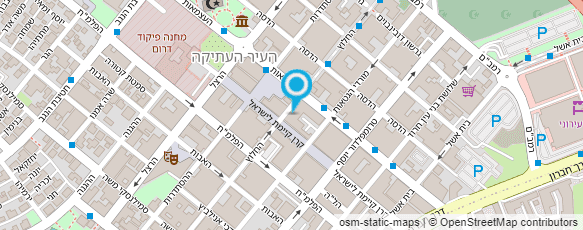 מפת הגעה אל פיצוחי משה ובניו