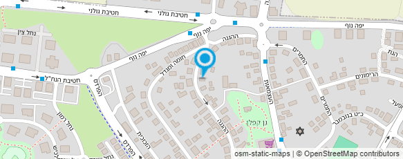 מפת הגעה אל אלון גינון ופיתוח