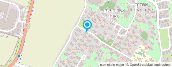 מפת הגעה אל אירוח כפרי-אשדות יעקב איחוד