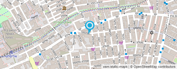 מפת הגעה אל סטודיו פשה טרנדים בע"מ