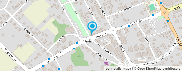 מפת הגעה אל גוטמן אבנר