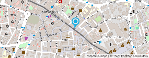 מפת הגעה אל תכשיטי מוריה