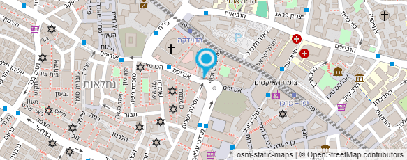 מפת הגעה אל מרכז האופניים