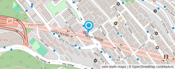 מפת הגעה אל מספרת פאולה