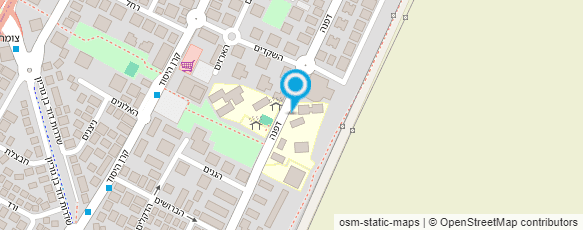 מפת הגעה אל חטיבת הביניים אורט דפנה