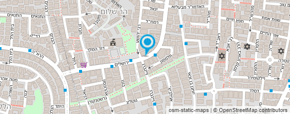 מפת הגעה אל אופנת בתיה בגדי ילדים ונוער