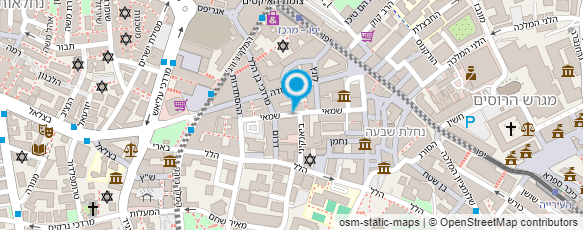 מפת הגעה אל יששכר מ.