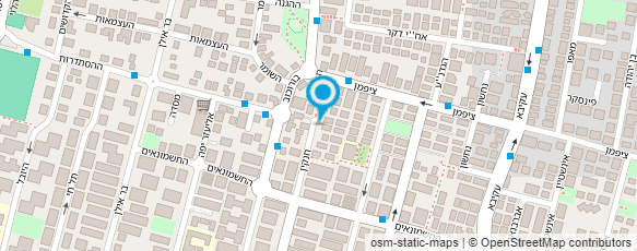 מפת הגעה אל ש.ש. גינות