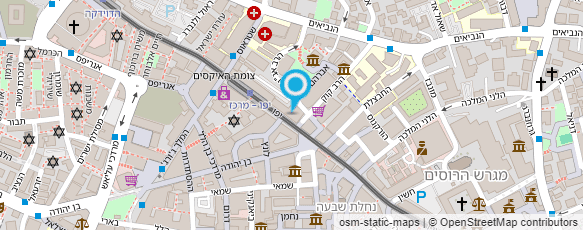 מפת הגעה אל אופנת שאול